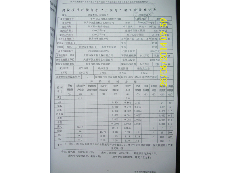 检测报告